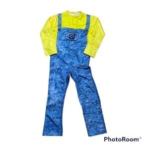 Despicable Me 3 Minion Costume Body Suit Small Kids Halloween Costume